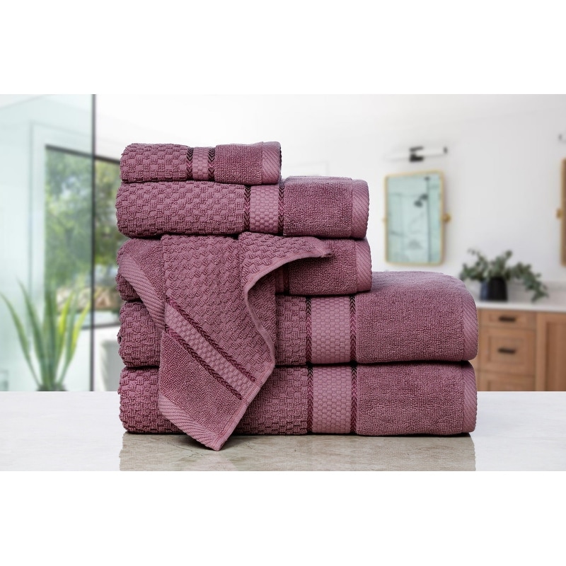 Purple Textured On Sale Towels Bed Bath Beyond