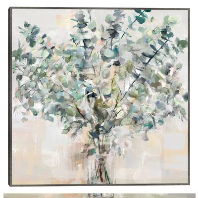 Essential Greens I By Studio Arts Canvas Art Print