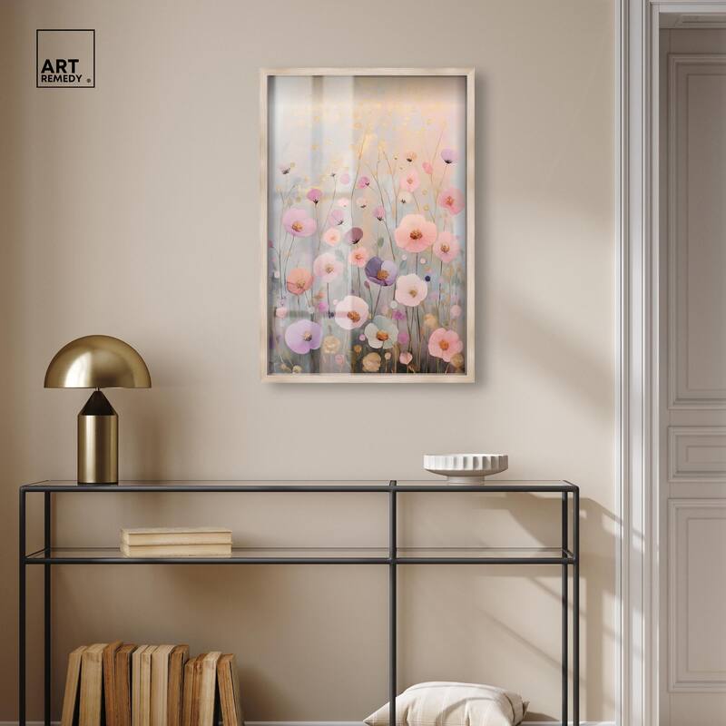 Tiny Blooms II Shadowbox by Art Remedy