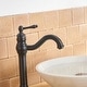 preview thumbnail 16 of 16, Vibrantbath 360° Swivel Bathroom Vessel Sink Faucet With Drain Included