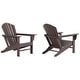 preview thumbnail 15 of 99, POLYTRENDS Altura Outdoor Eco-Friendly All Weather Poly Patio Adirondack Chair (Set of 2)
