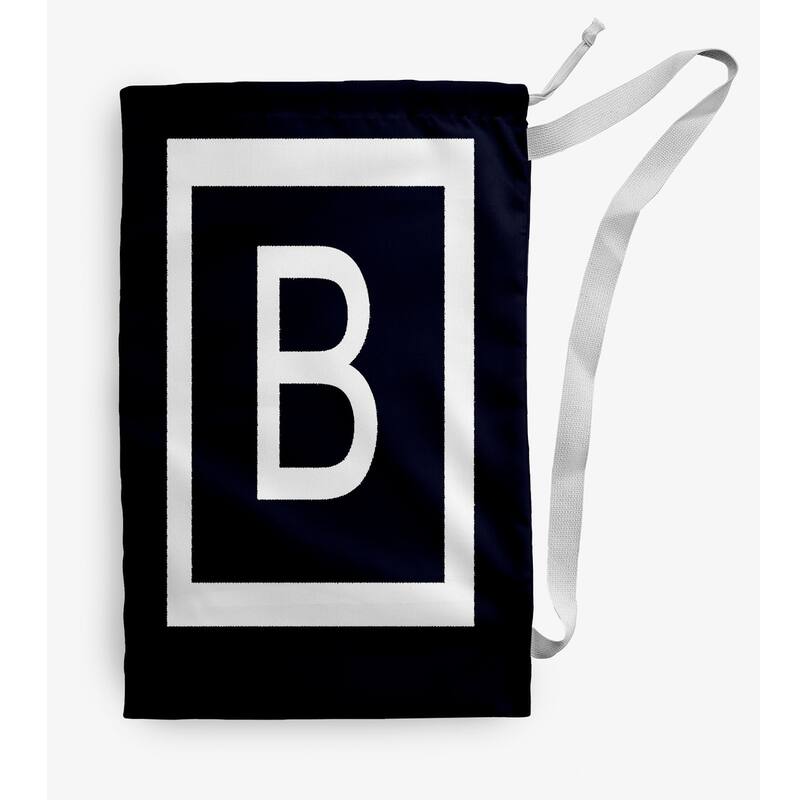 Modern Monogram Laundry Bag - 18" x 29"