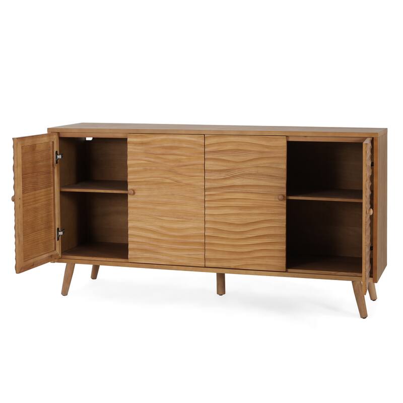 Christopher Knight Home - Simon Elegant and Functional Sideboard Buffet Cabinet for Any Space