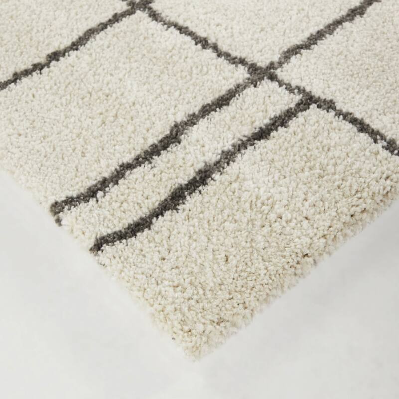 Cerulli Geometric Checkered Board Area Rug