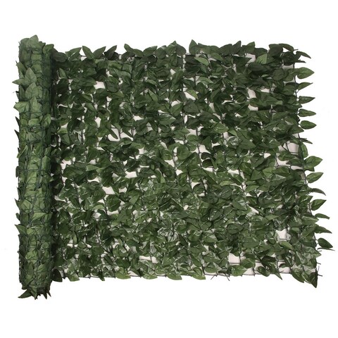 Outdoor Leaf Type Yard Decorative Privacy Fence Screen