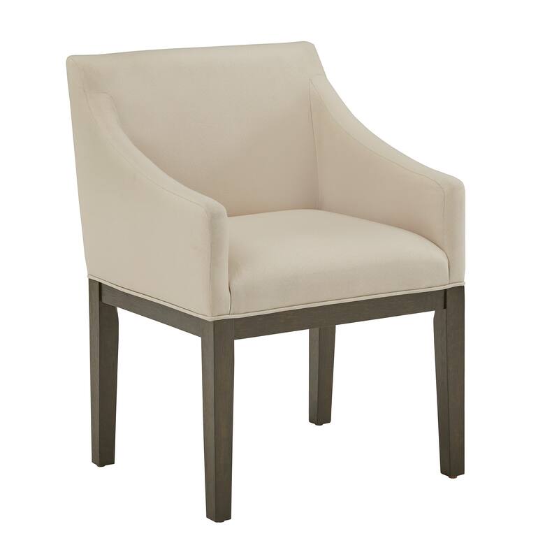 Tromso Weathered Grey Finish Fabric Dining Chair (Set of 2) by iNSPIRE Q Modern