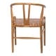 preview thumbnail 11 of 10, Bunker Leather and Teak Dining Chair