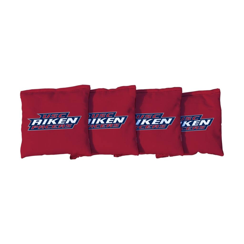 South Carolina Aiken Pacers Red Cornhole Bags