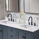 preview thumbnail 33 of 49, Altair Trento Bathroom Vanity Countertop in Aosta White Finish