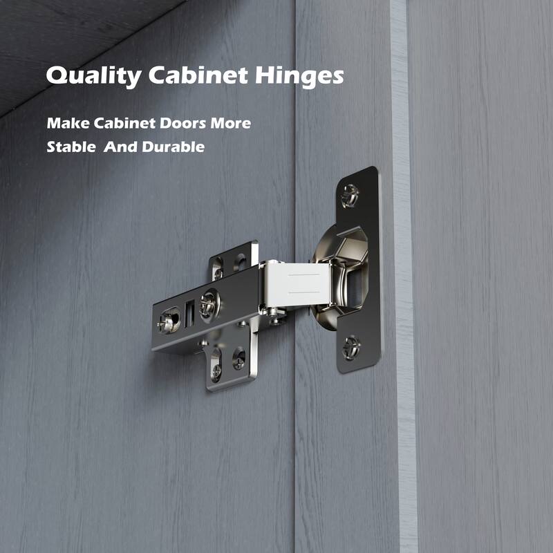 Shaker Style Wall Storage Cabinet with 2 Doors & Shelf