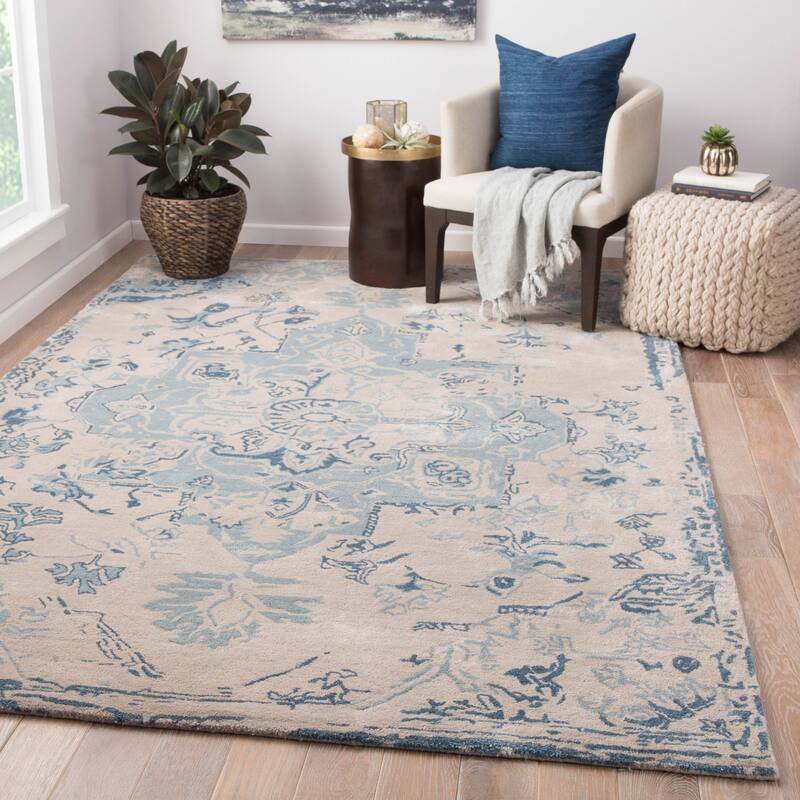 Sasha Handmade Medallion Area Rug