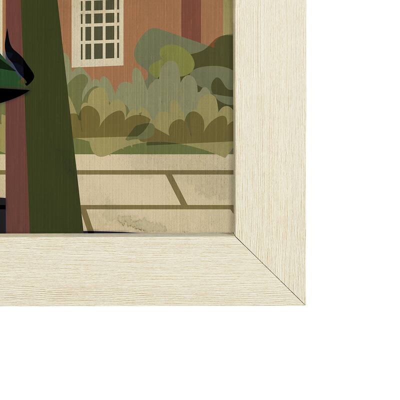 Pennsylvania Go USA by Mercana Studio a Hand Embellished Framed Art Print Series