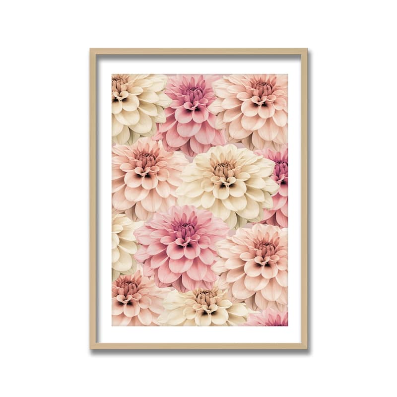 "Dahlia" Framed Print Wall Art by Kathrin Pienaar