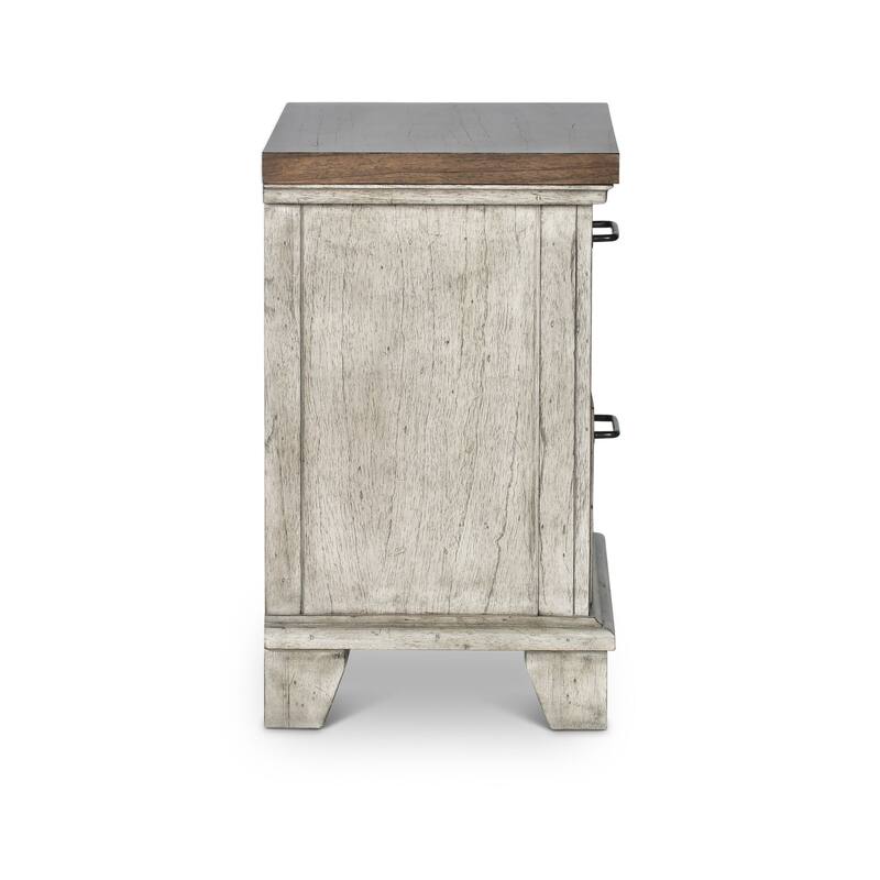 Steve Silver Overlook Two-tone 2-drawer Nightstand