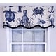 preview thumbnail 1 of 1, RLF Home Design Aquarium Provance Window Valance