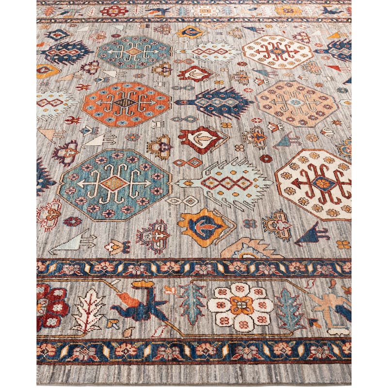 Serapi One-of-a-Kind Hand-Knotted Area Rug - Brown - 8' 0" x 10' 0"