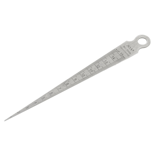 Stainless Taper Welding Gauge Gage Test Ulnar 1-15mm Welder Inspection