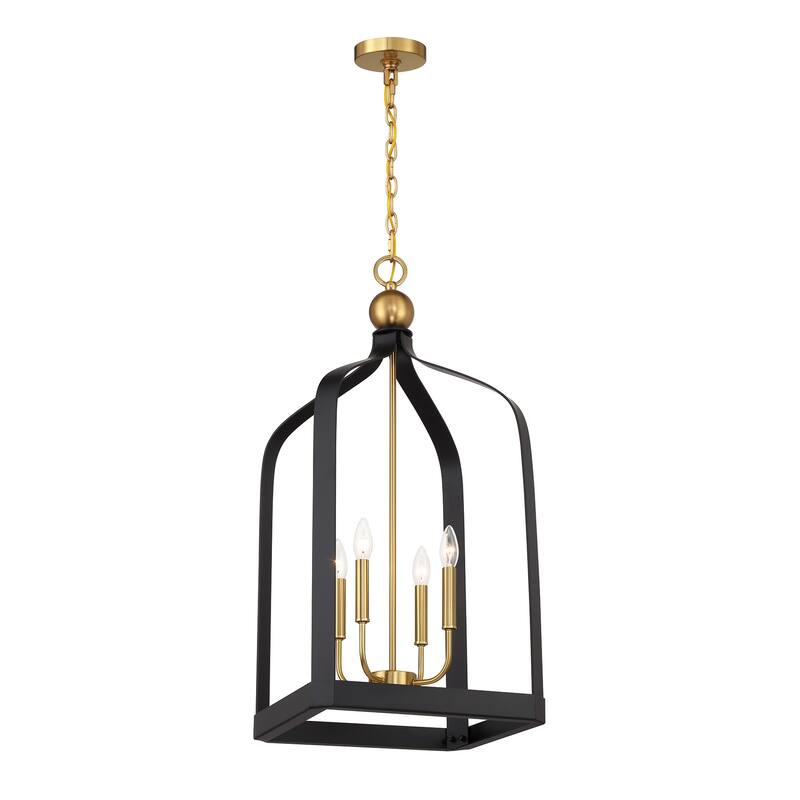Savoy House 7-7802-4 Sheffield 4 Light 15" Wide Taper Candle Pendant