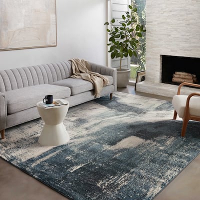 Alexander Home Bentley Industrial Modern Area Rug