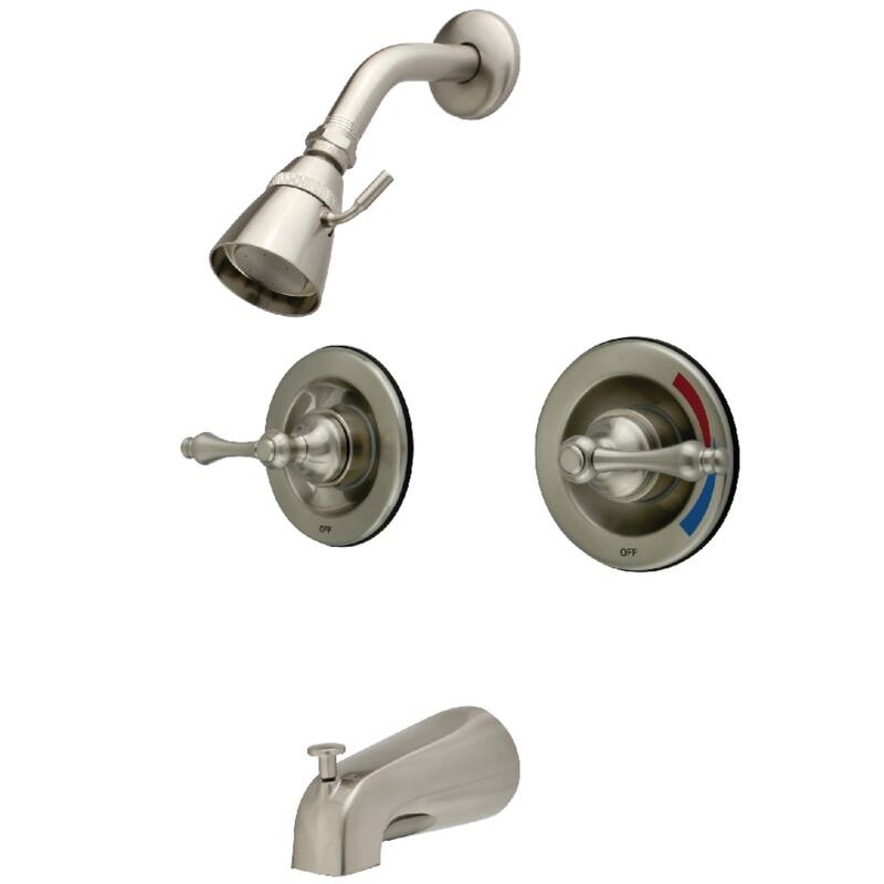 Vintage Pressure Balanced Two-Handle Tub and Shower Faucet