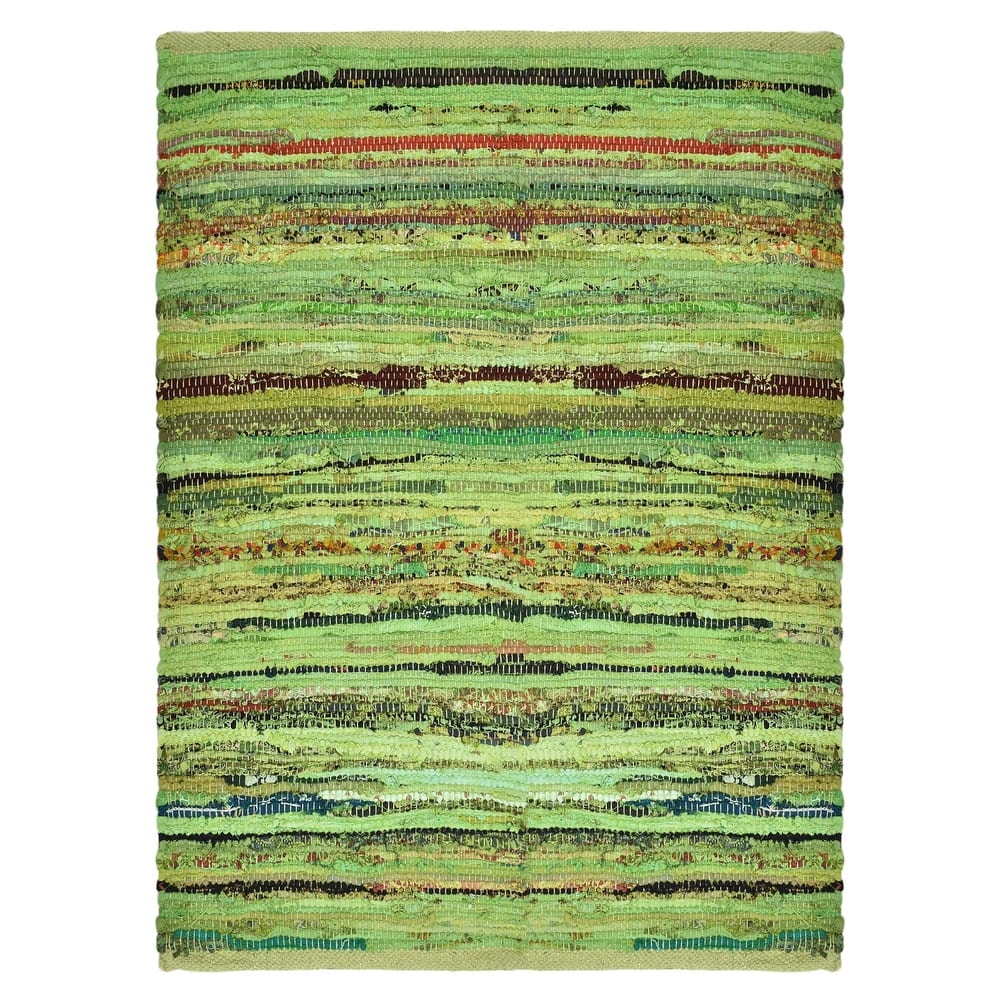 Fabstyles Premium Cotton Handmade Area Rag Rug Living Room, Hallway