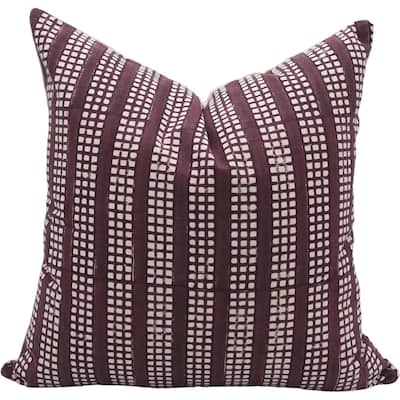 Fabdivine Cotton Boho Block print pillow Cover
