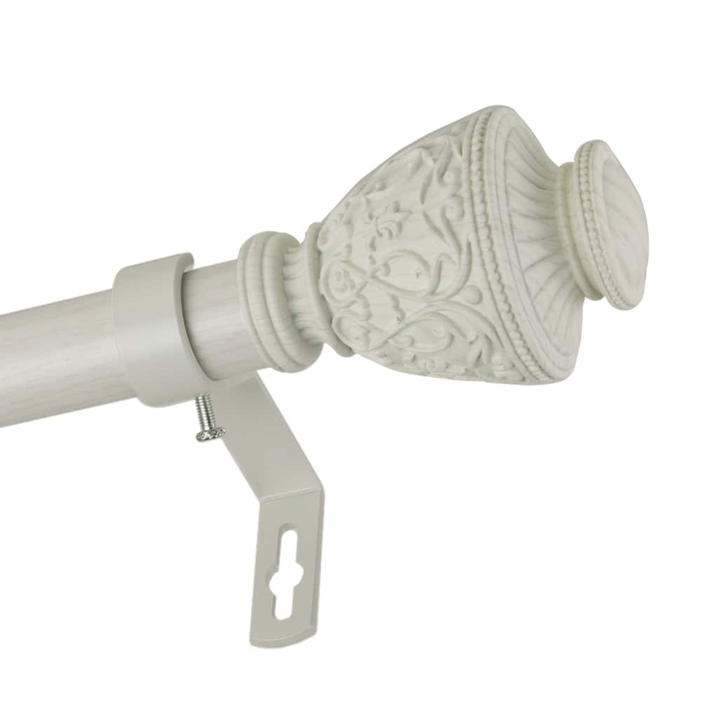 InStyleDesign Neva 1 inch Faux Wood Curtain Rod