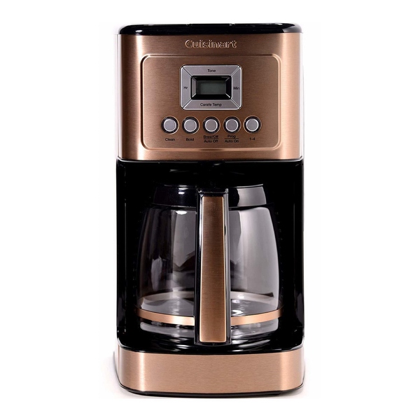 copper cuisinart 3200 dcc cup programmable coffeemaker stainless