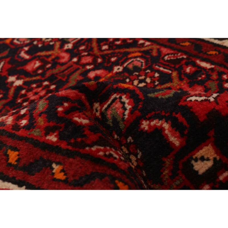 ECARPETGALLERY Hand-knotted Andelz Navy Wool Rug - 2'8 x 12'8