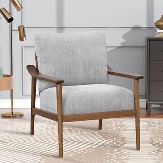 Modern Chair with Solid Wood Frame - Bed Bath & Beyond - 39166517