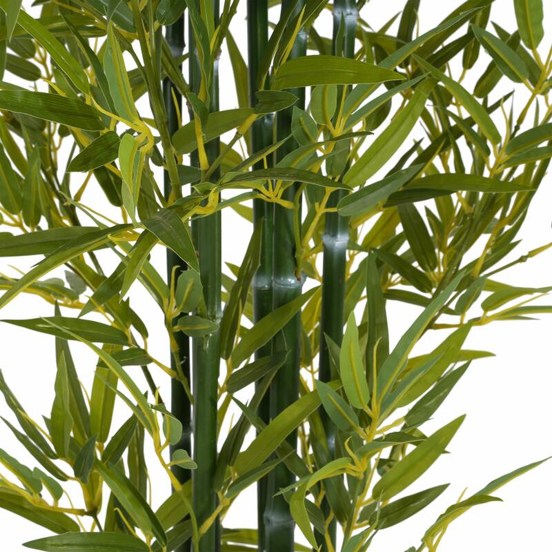 72" Artificial Bamboo with Pots, Set of 2