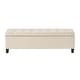 preview thumbnail 11 of 100, Mission Tufted Fabric Storage Ottoman Bench by Christopher Knight Home - 50.50"L x 18.75"W x 16.00"H