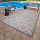 preview thumbnail 15 of 114, Gertmenian Solterra Bohemian Moroccan Global Weather Resistant Polypropylene Flatweave Indoor/ Outdoor Area Rug Collection
