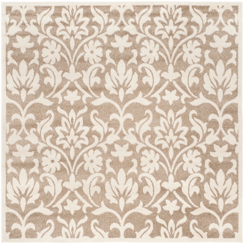 SAFAVIEH Amherst Velizara Modern Rug - 7' Square - Wheat/Beige
