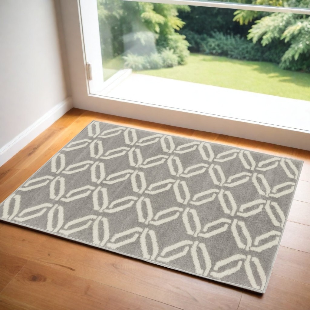 Fekor Power Loomed Stain Resistant Area Rug By HomeRoots - 48' X '24' X '0.5