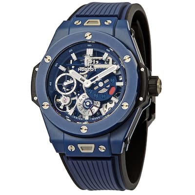 Hublot Big Bang Meca-10 Hand Wind Men's Watch - Blue