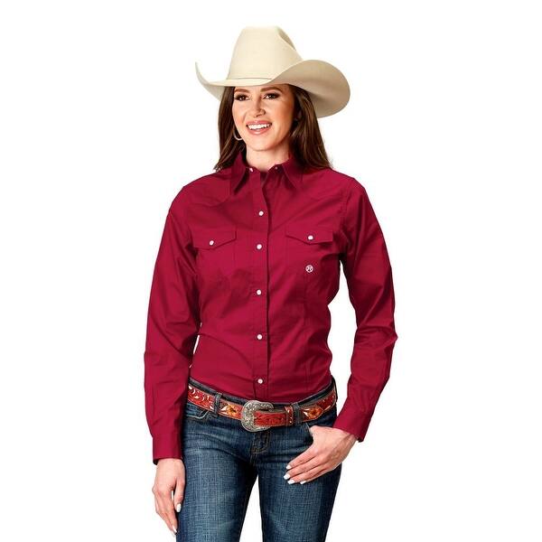 fitted lace wedding dress Roper - Womens Long Sleeve Western Shirt main image 1