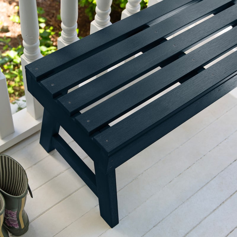 HIGHWOOD Weatherly 4-foot Eco-friendly Synthetic Wood Picnic Bench