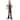 Gymax Halloween Animatronic Chainsaw Man Halloween Prop w/ Gas Mask