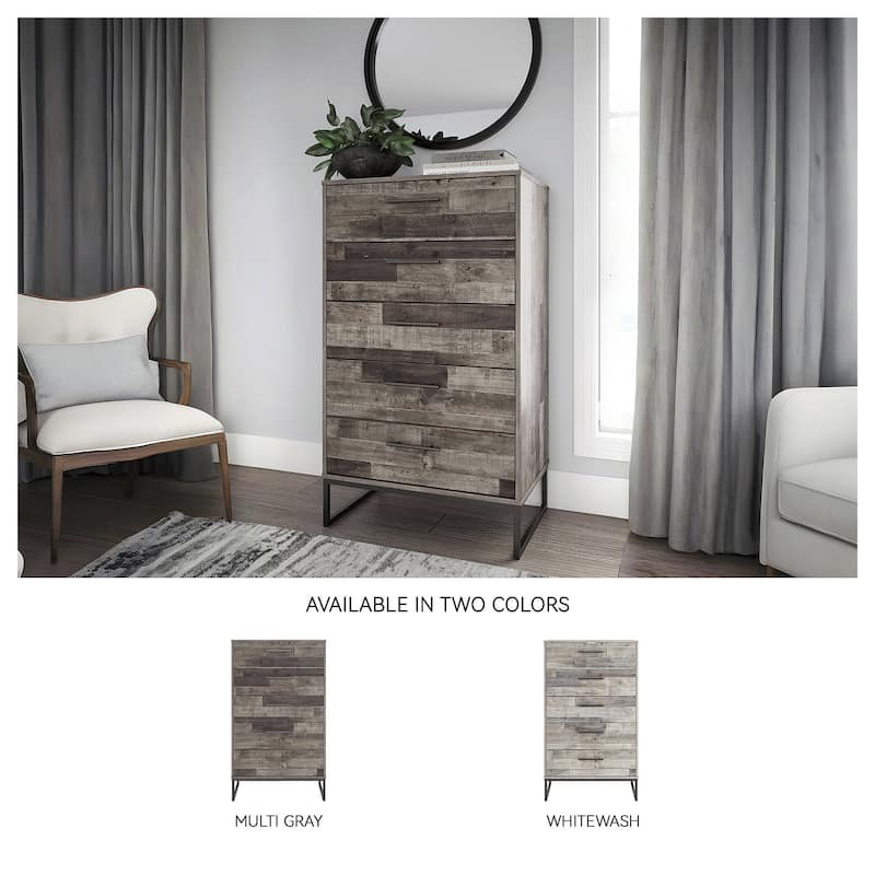 Signature Design by Ashley Neilsville Weathered Woodgrain Dresser