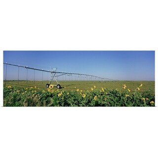 Shop Irrigation In An Alfalfa Field Haskell County Kansas
