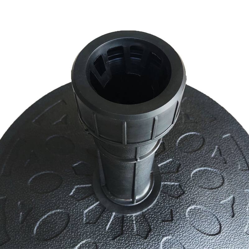 19" Round Umbrella Base Stand Heavy Duty Outdoor Stand
