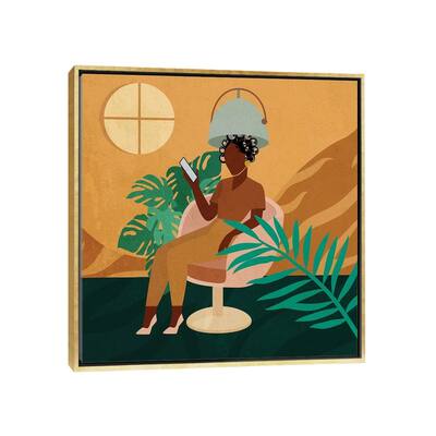 iCanvas "Salon No. 3" by Domonique Brown Framed Canvas Print