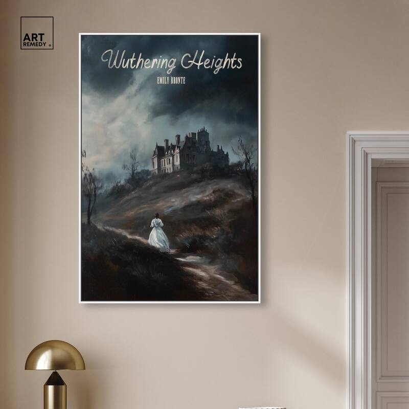 Wuthering Heights Cover Canvas by Art Remedy