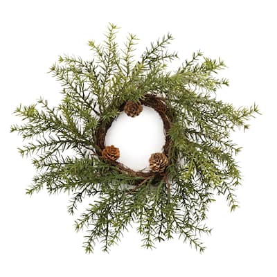 Winter Pine Wreath (Set of 2)