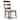 Archivist Ladderback Side Chair - 21"W x 40.25"H x 26.25"D