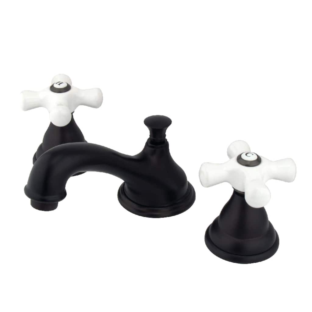 Kingston Brass Royale Widespread Bathroom Faucet with Pop-Up Drain