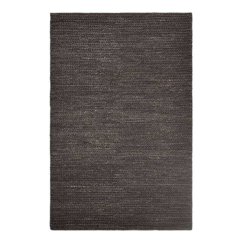 Overton Handmade Modern Contemporary Solid Area Rug