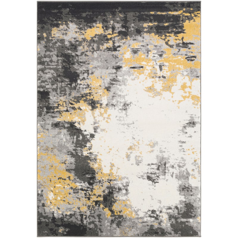 Avery Abstract Watercolor Area Rug