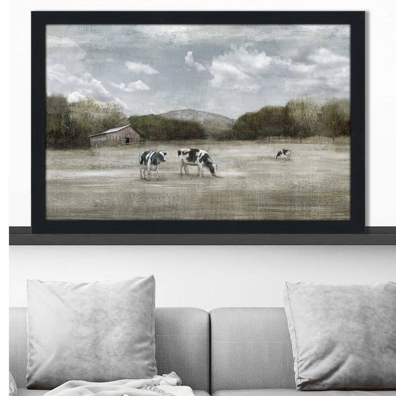 "Country Satisfaction (Horizontal)" by Nan Print on Acrylic